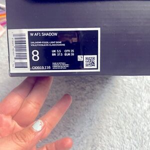 Women’s AF1 Shadow size 8